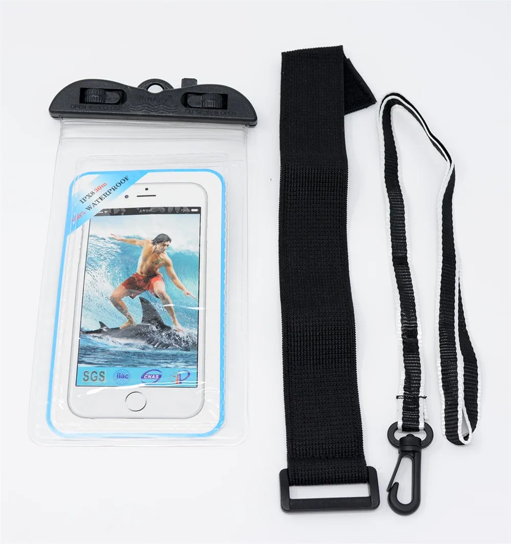 Binkey Waterproof Phone Pouch with Armband, 6" (WP-04)