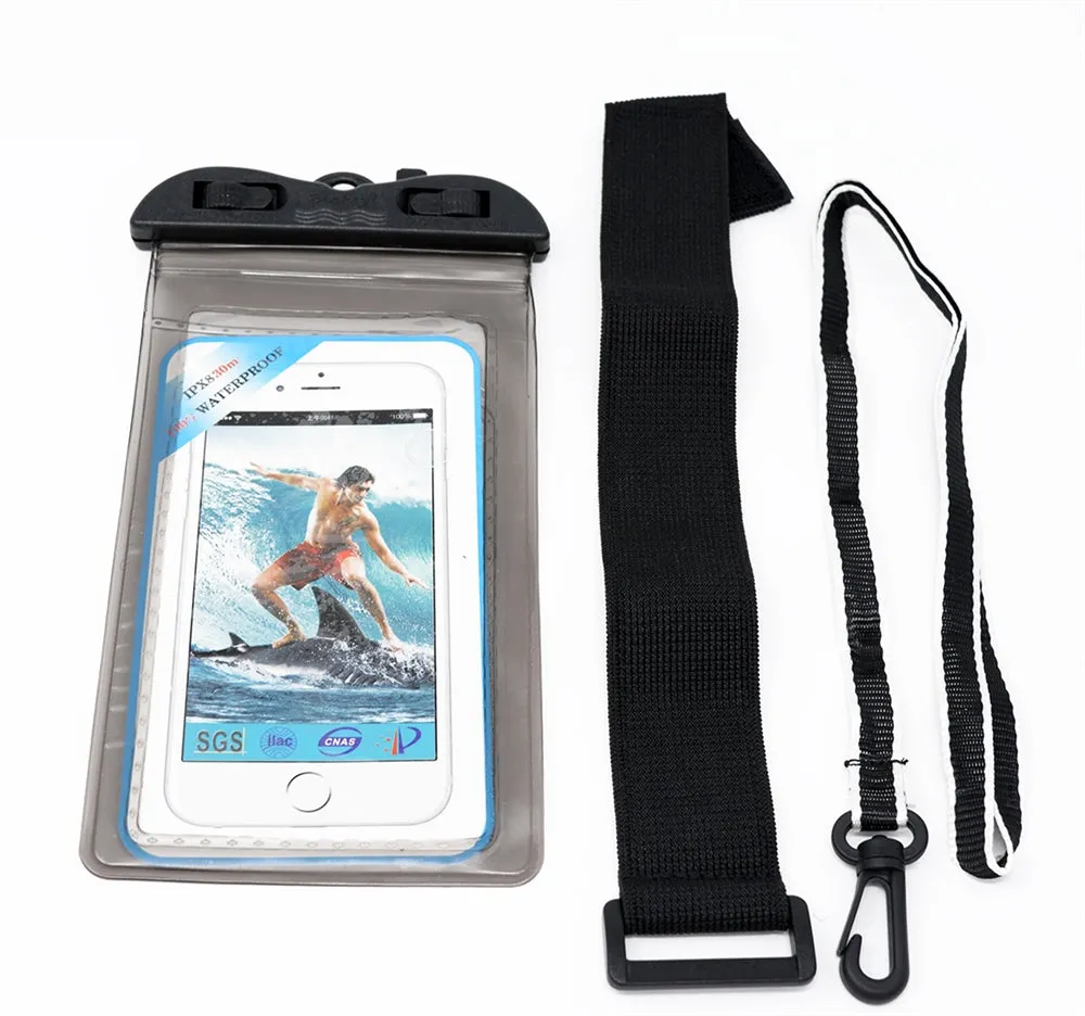 Binkey Waterproof Phone Pouch with Armband, 6" (WP-04)