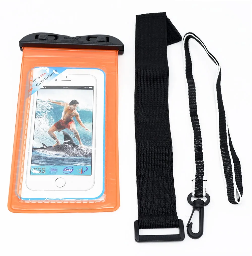 Binkey Waterproof Phone Pouch with Armband, 6" (WP-04)