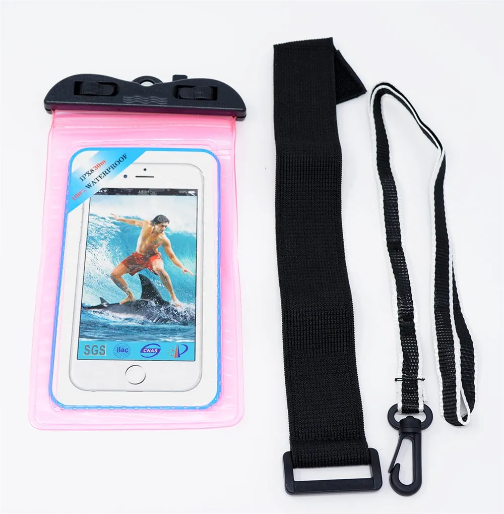 Binkey Waterproof Phone Pouch with Armband, 6" (WP-04)