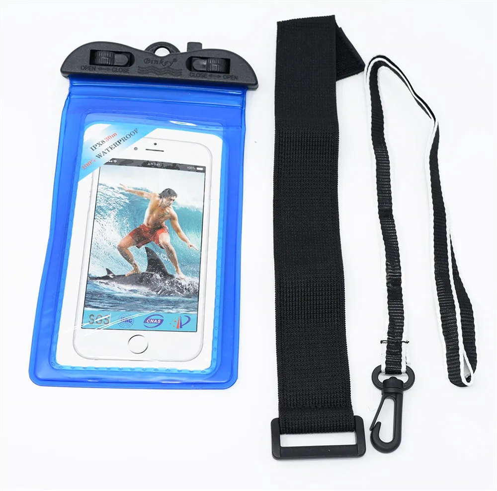 Binkey Waterproof Phone Pouch with Armband, 6" (WP-04)