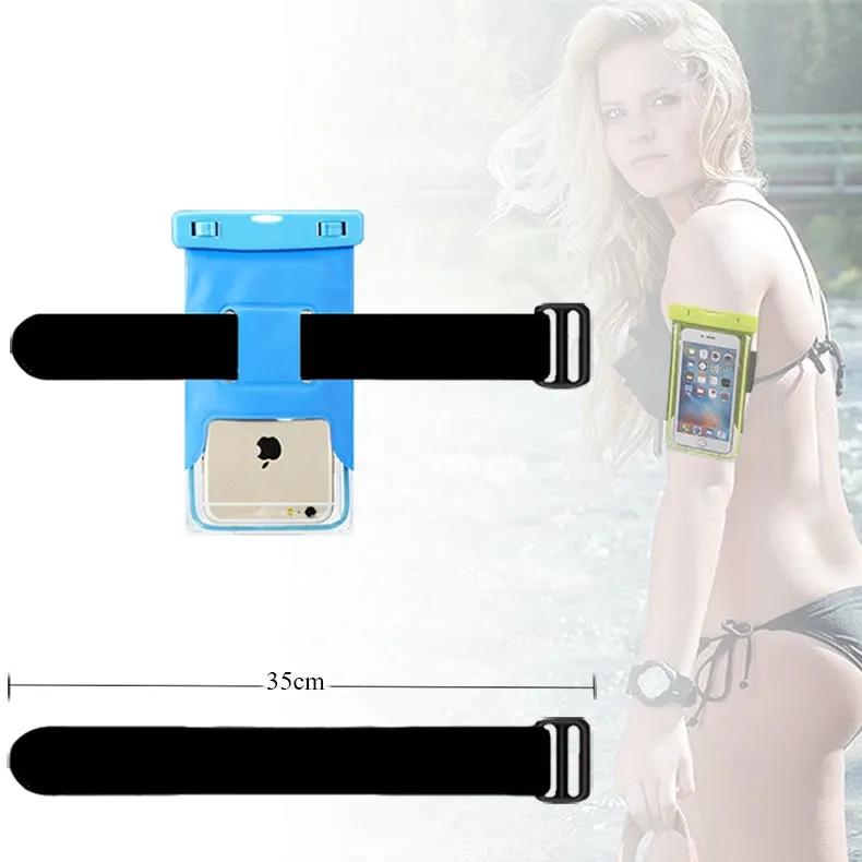 Binkey Waterproof Phone Pouch with Armband, 6" (WP-04)