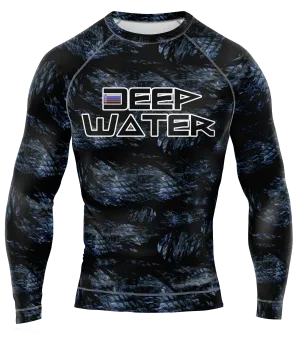 BJJ Deep Water Uku Sport Rash Guard