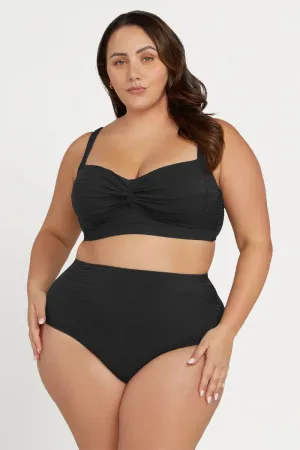 BLACK ARIA GIOTTO HIGH WAIST SWIM PANT