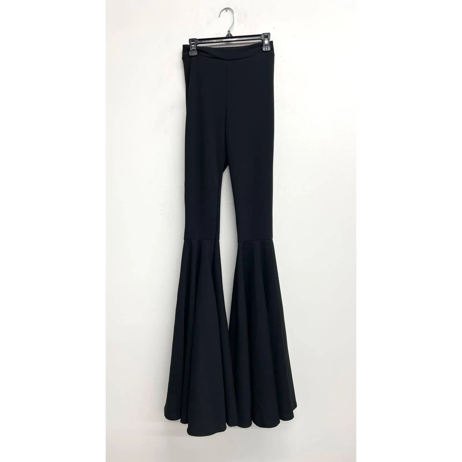 Black Bell Bottom Pants