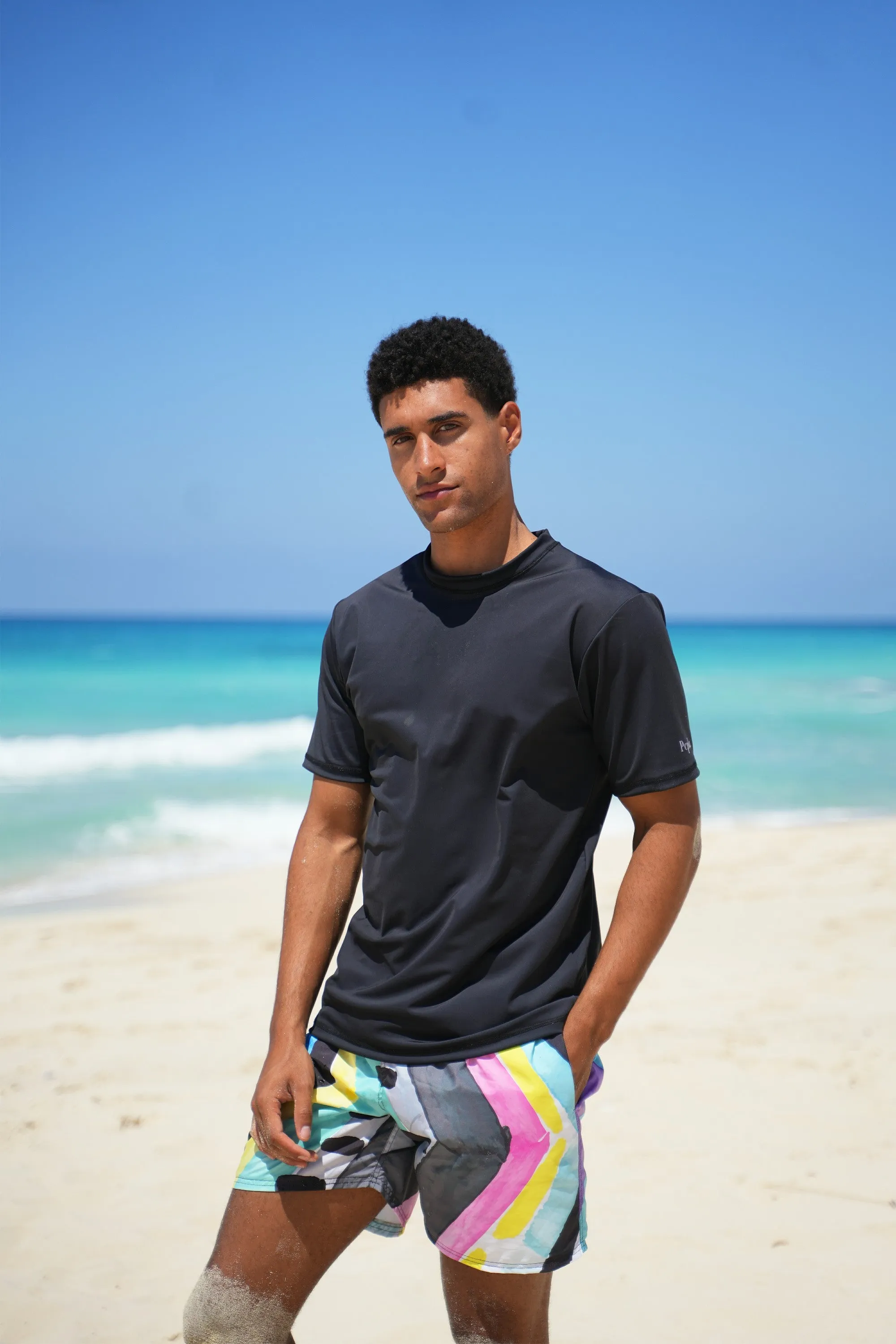 Black Men's Rashguard