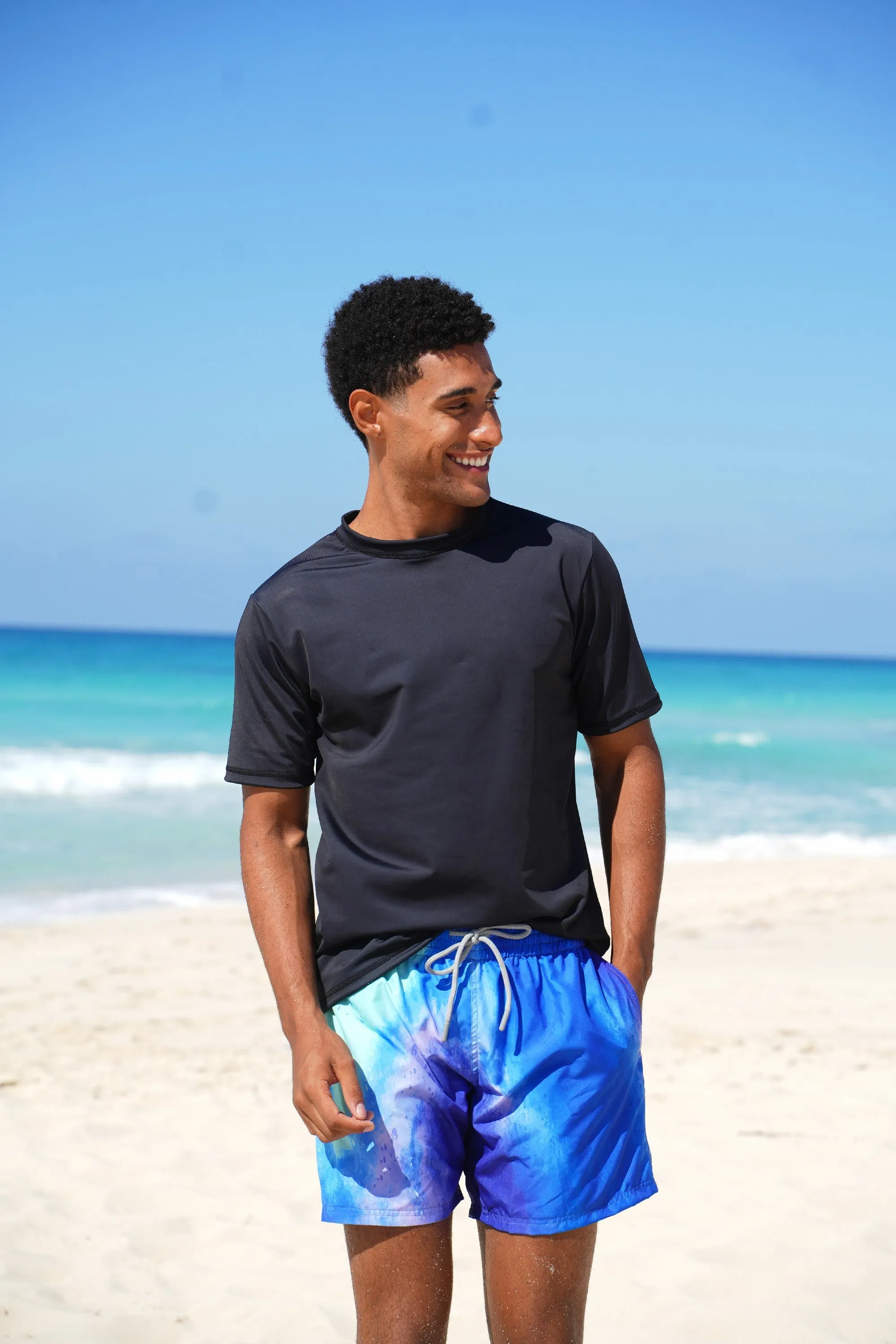 Black Men's Rashguard