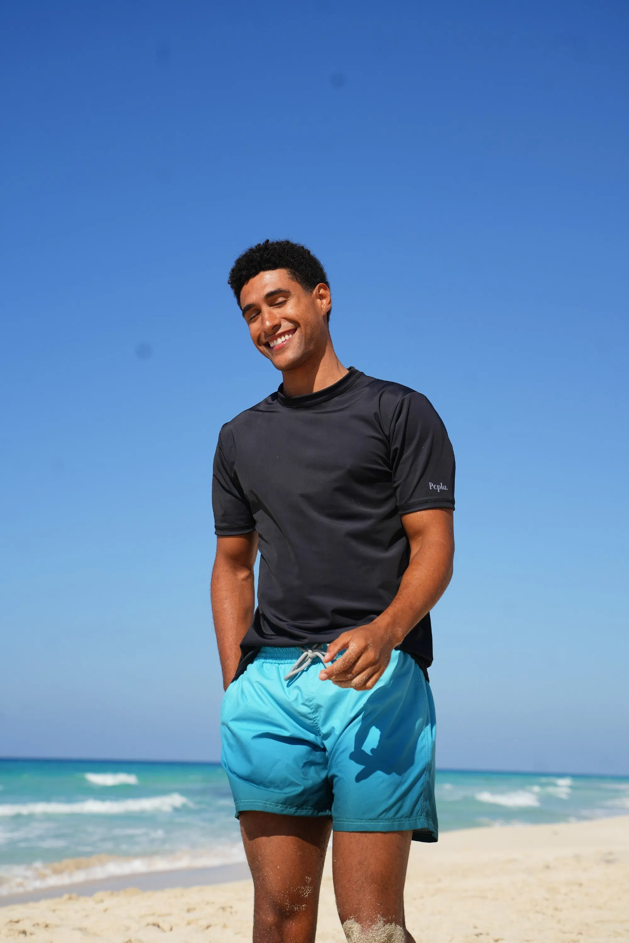 Black Men's Rashguard