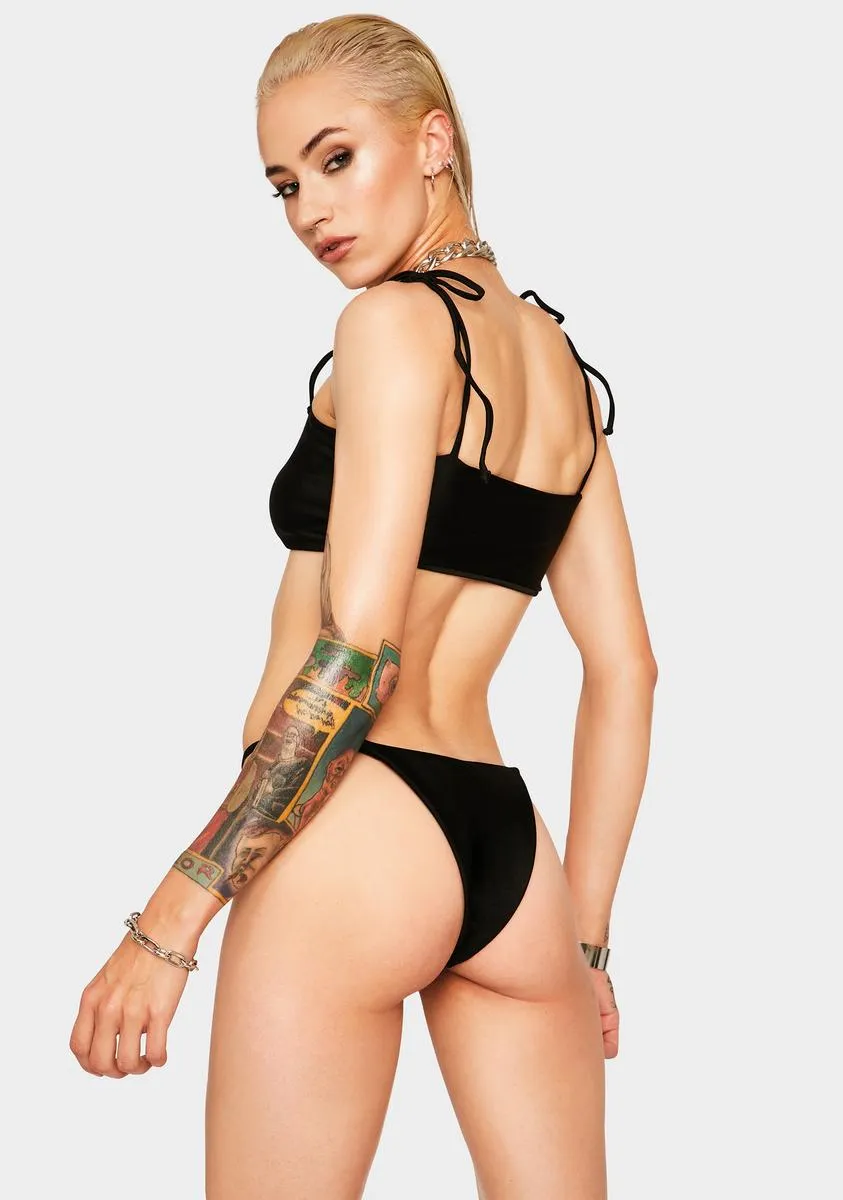 Black Spell Bikini Bottoms