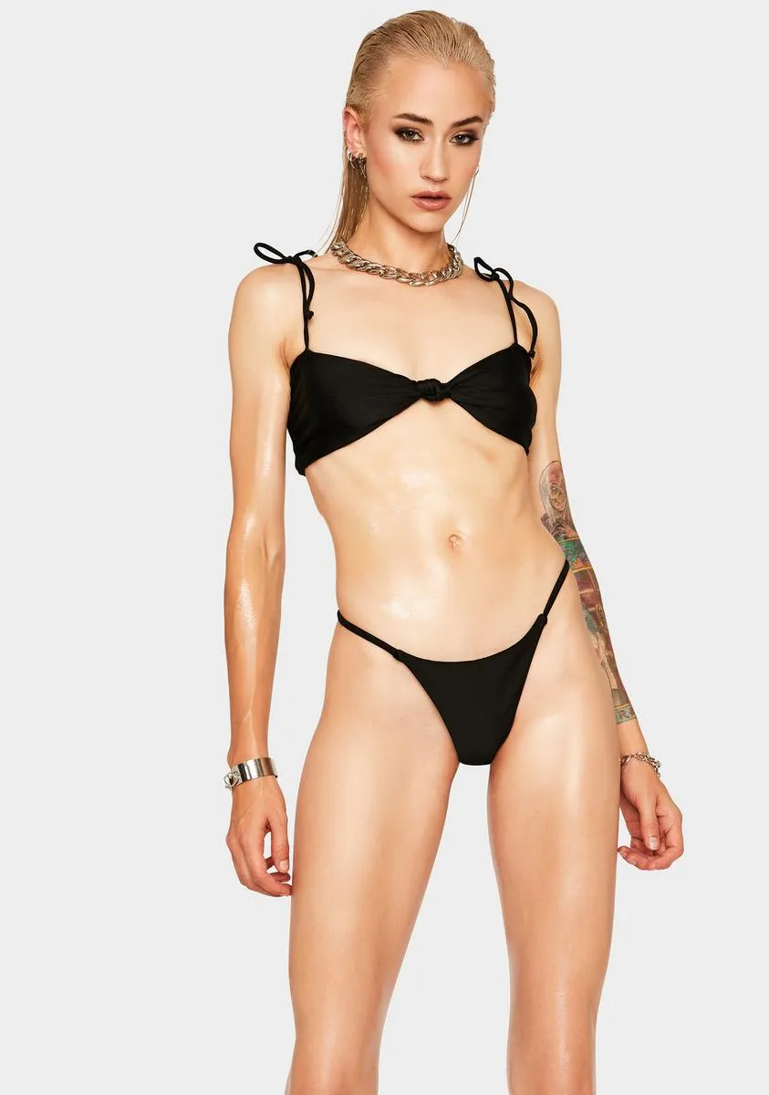 Black Spell Bikini Bottoms