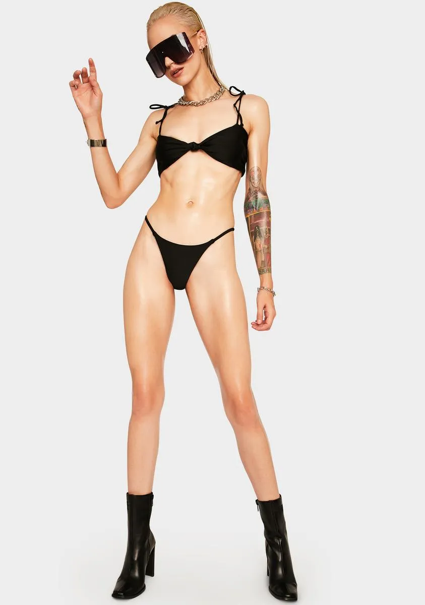 Black Spell Bikini Bottoms