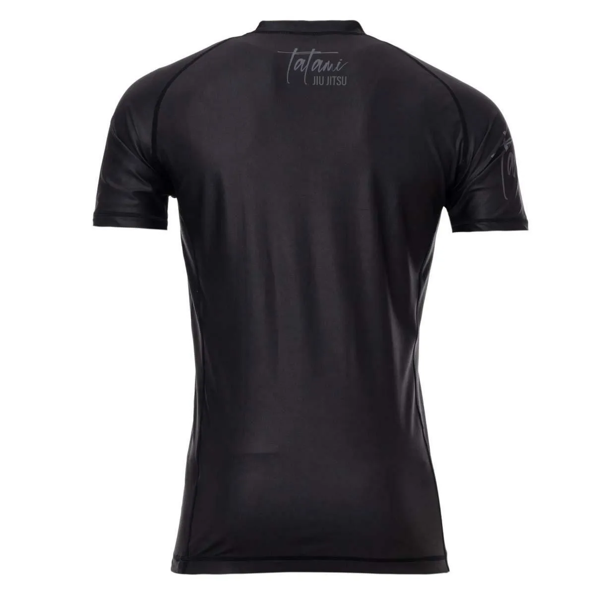 Black Tatami Control Short Sleeve Rash Guard