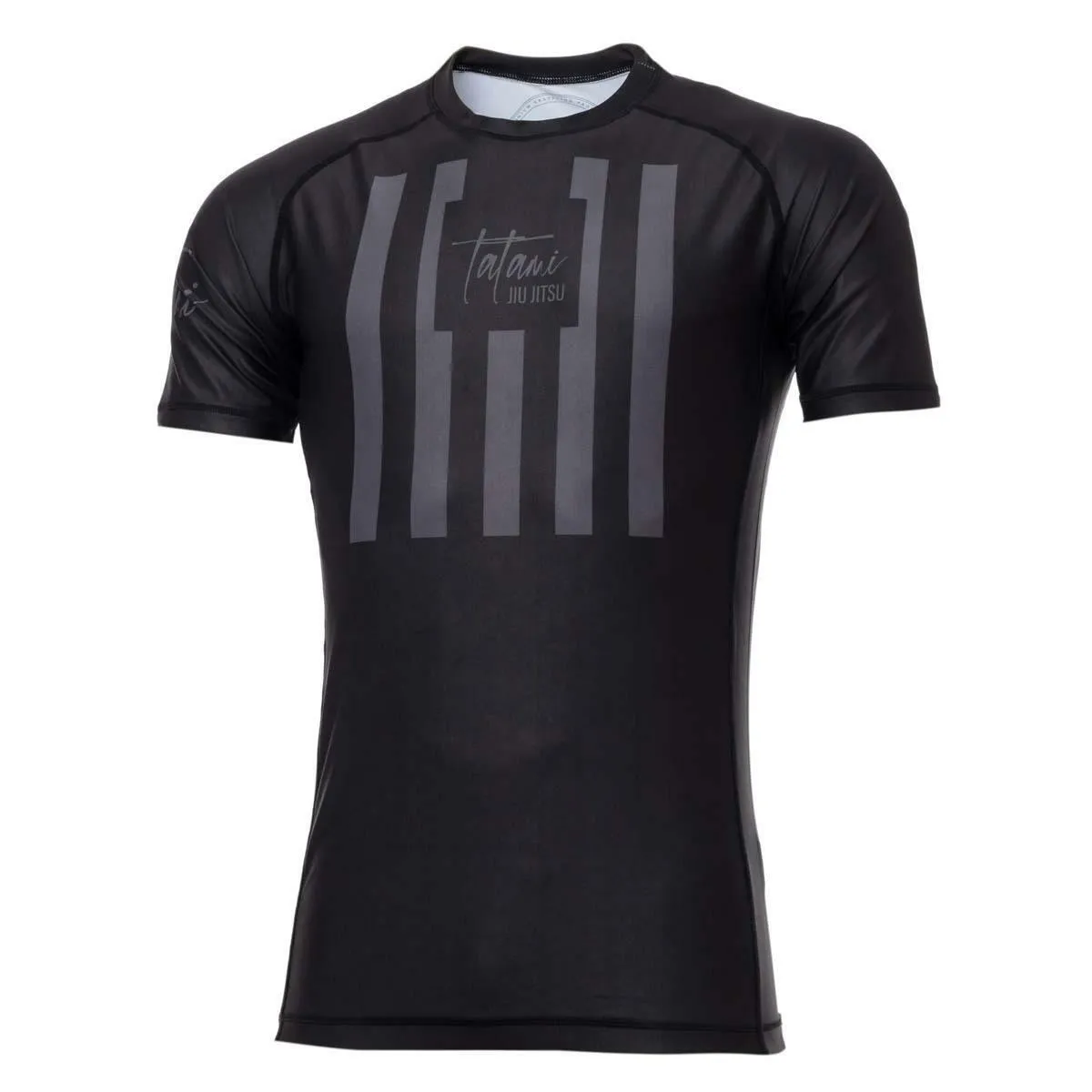 Black Tatami Control Short Sleeve Rash Guard