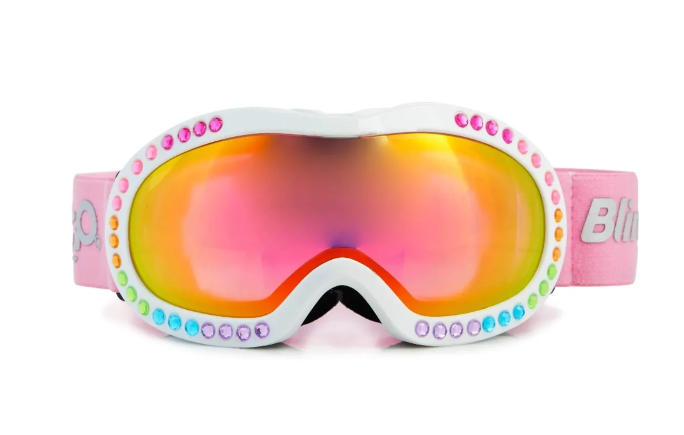 Bling2o Girls Stones of Rainbow Ski and Snow Mask