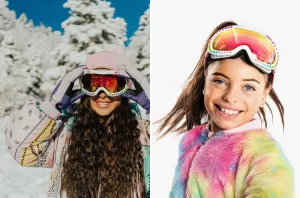 Bling2o Girls Stones of Rainbow Ski and Snow Mask