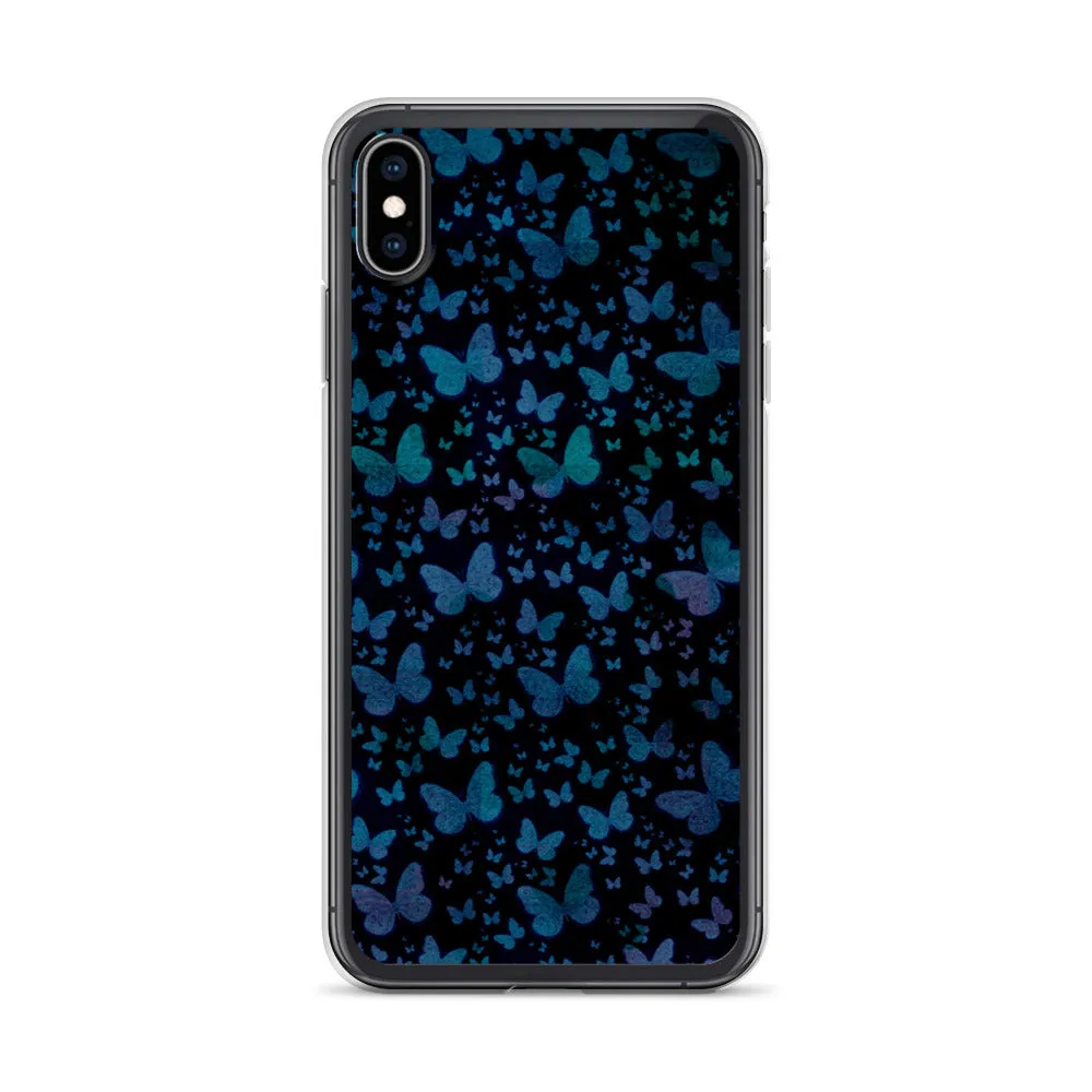 Blue Butterflies iPhone Cases