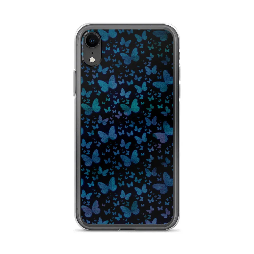Blue Butterflies iPhone Cases