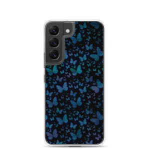 Blue Butterflies Samsung Mobile Phone Case