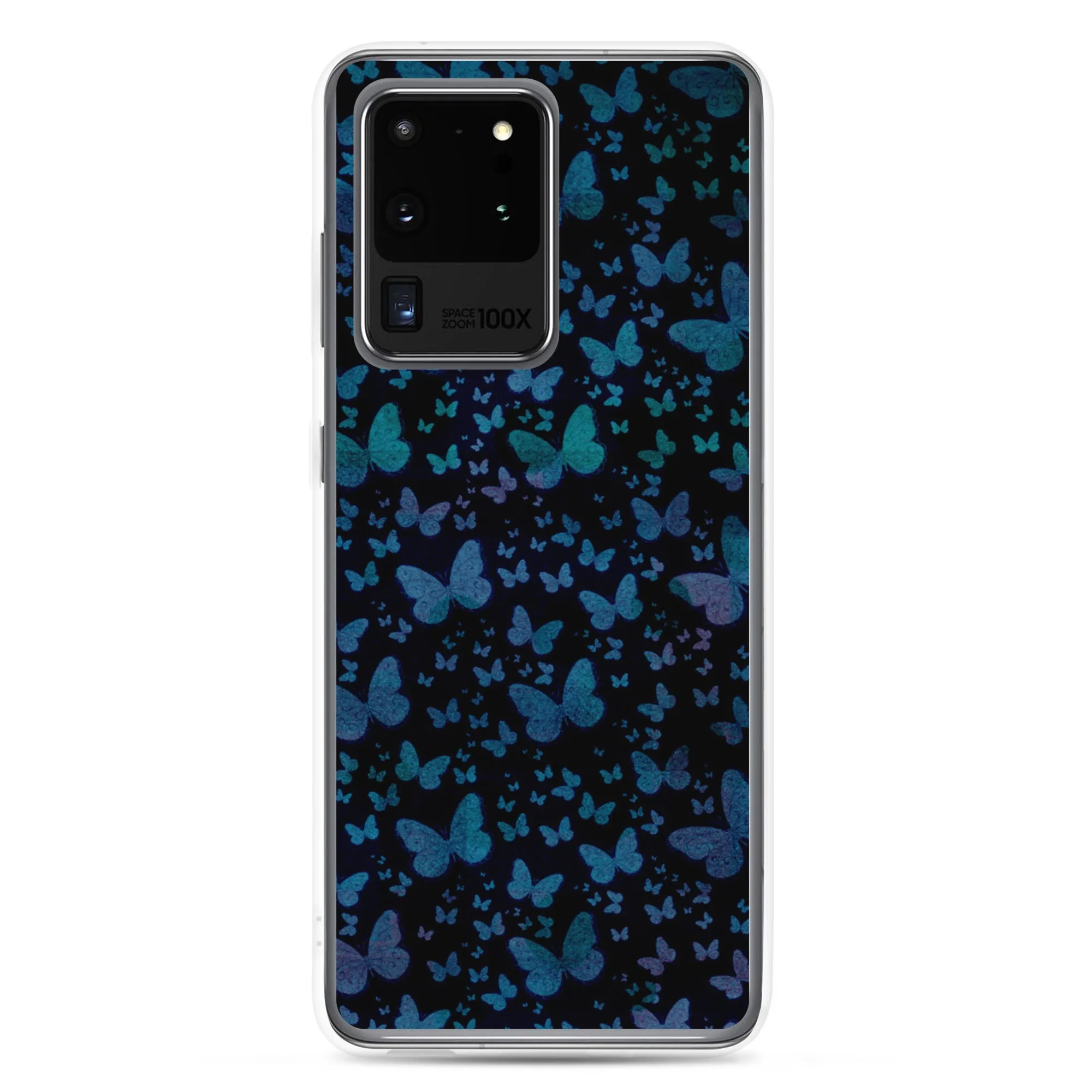 Blue Butterflies Samsung Mobile Phone Case