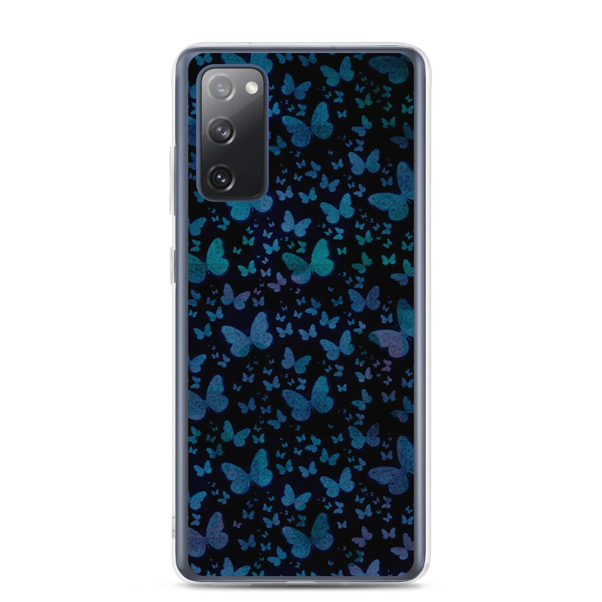 Blue Butterflies Samsung Mobile Phone Case
