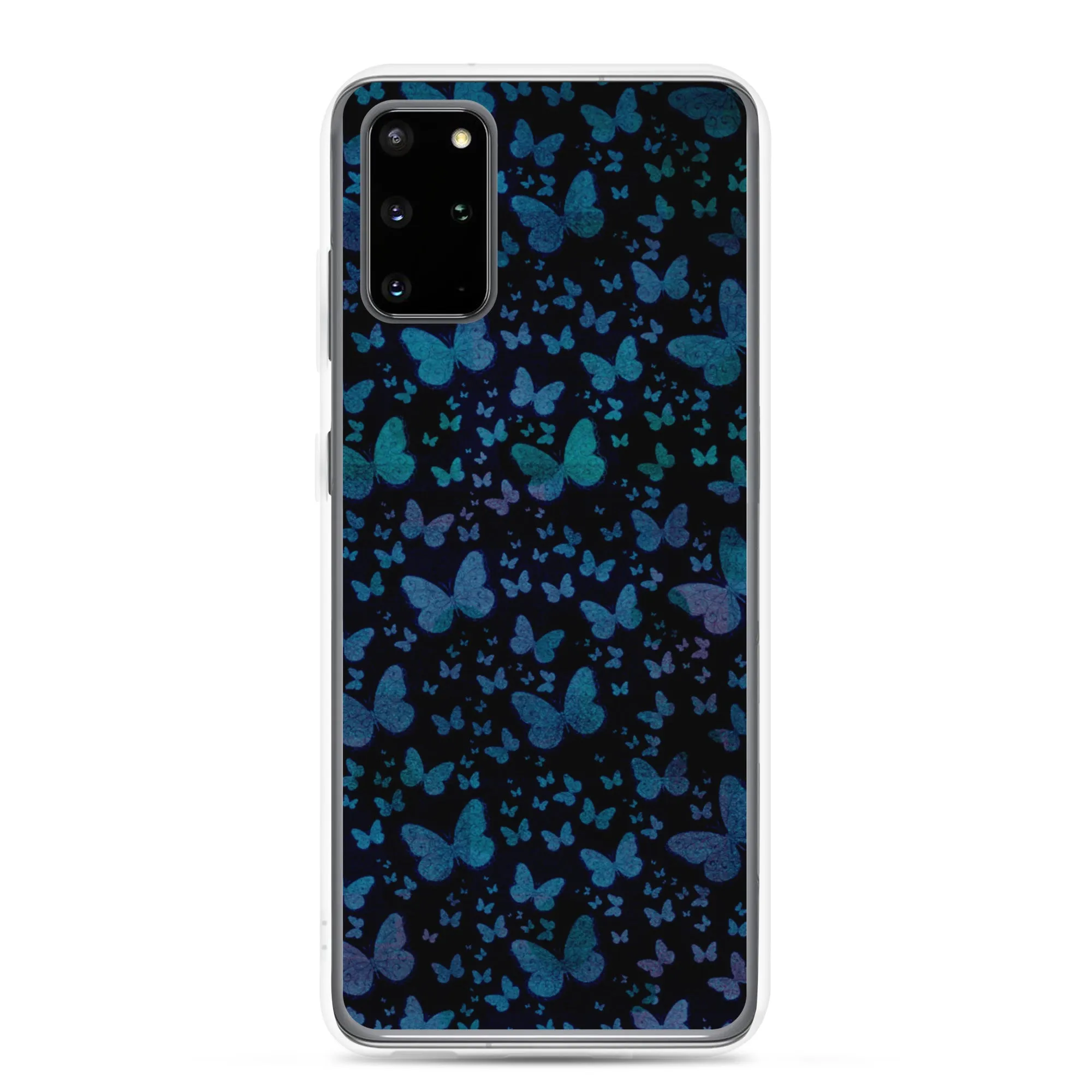 Blue Butterflies Samsung Mobile Phone Case