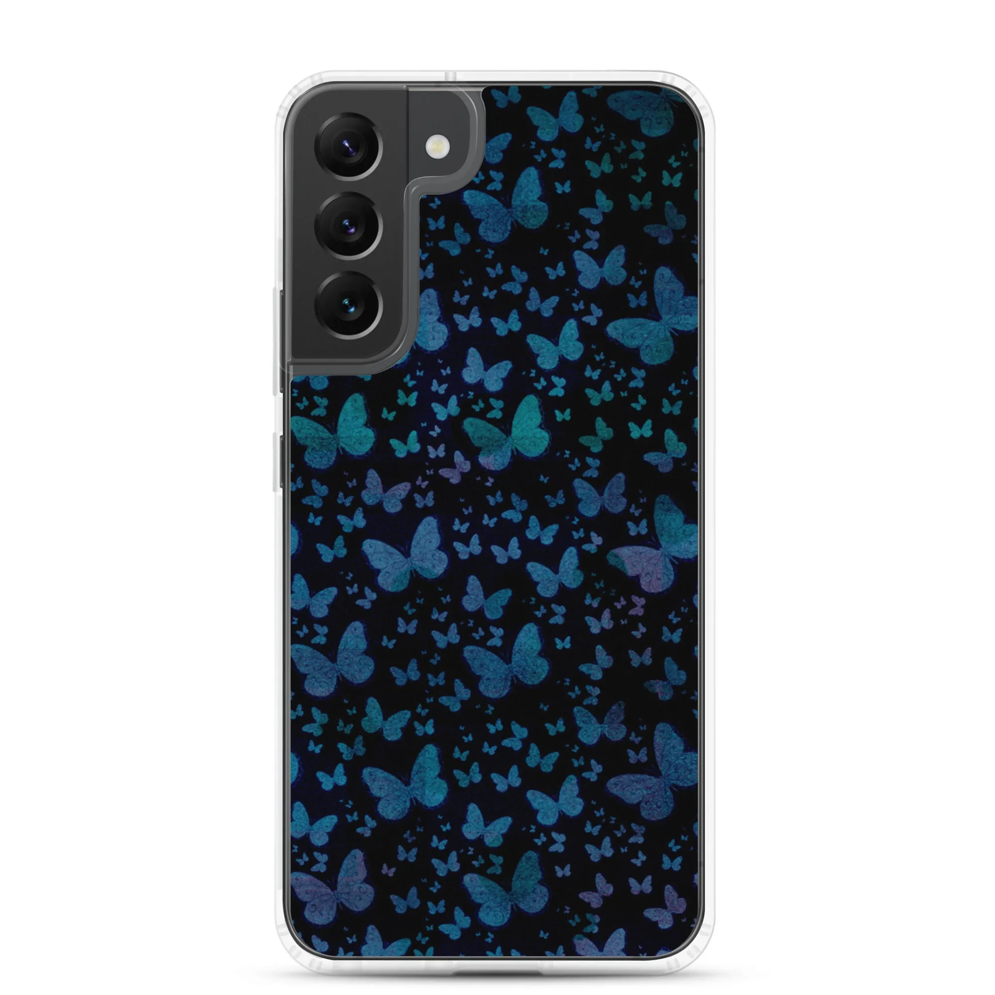 Blue Butterflies Samsung Mobile Phone Case