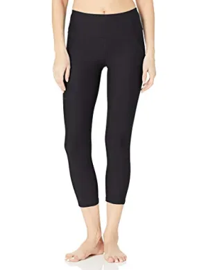 Body Glove womens Hybrid Surf Capri Swimsuit With Upf 50  Bikini Bottoms, Smoothies Black, X-Small US