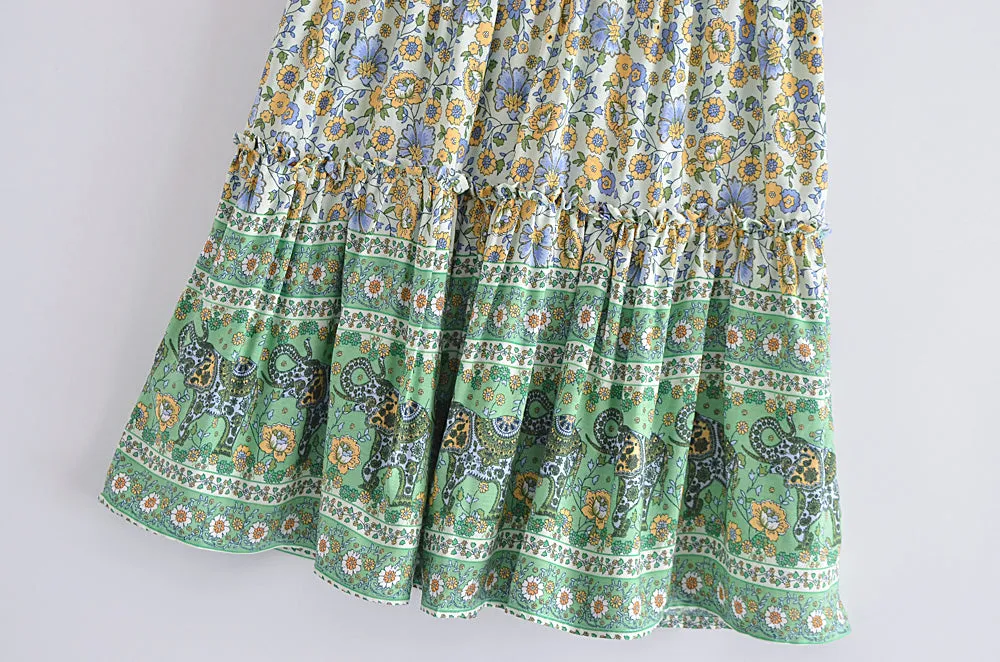 Boho Skirt, Hippie Skirts, Maxi Wrap Skirt, Anna Elephant