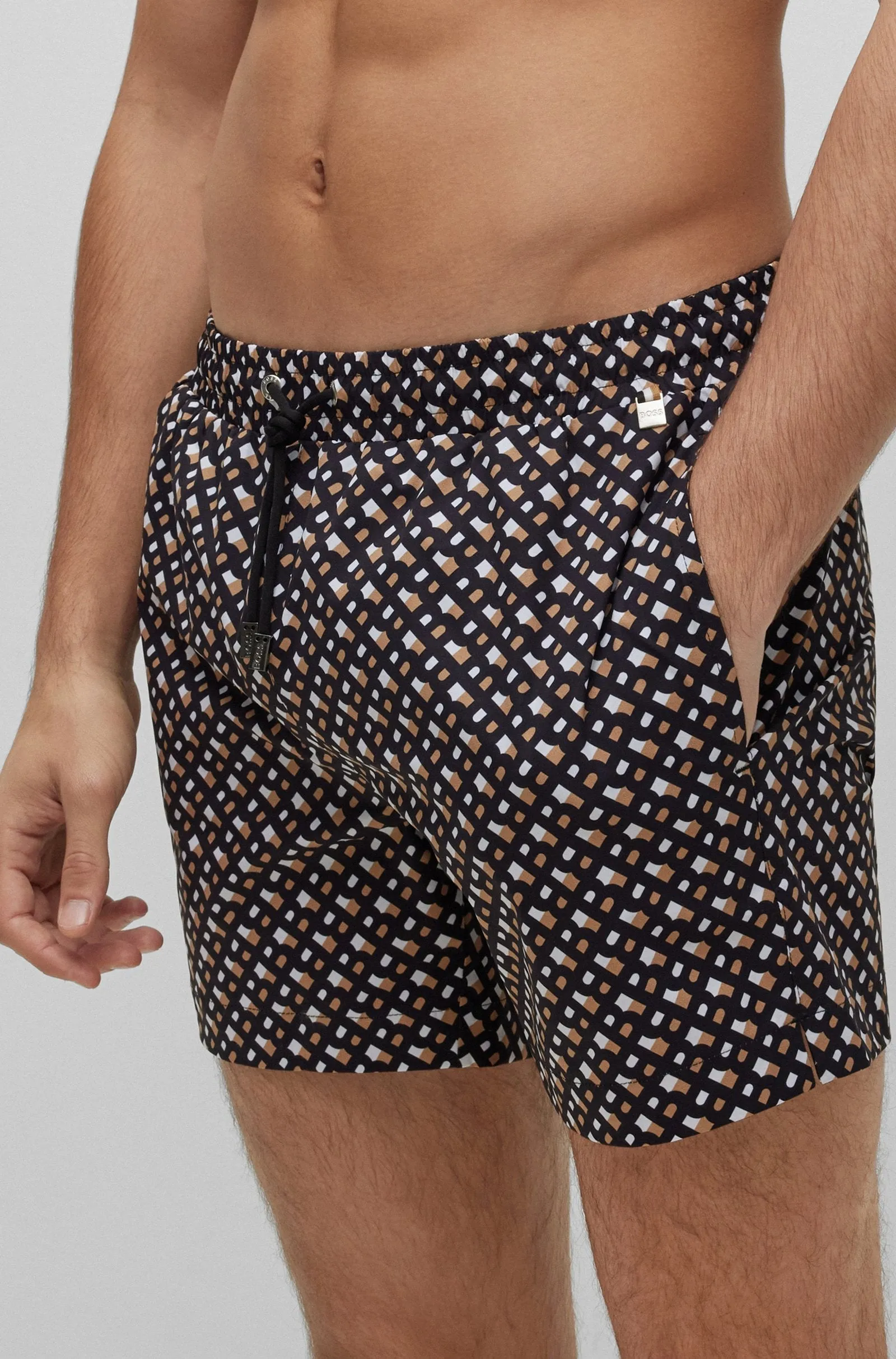 BOSS Black Manu Swim Shorts 10241779 004 Black
