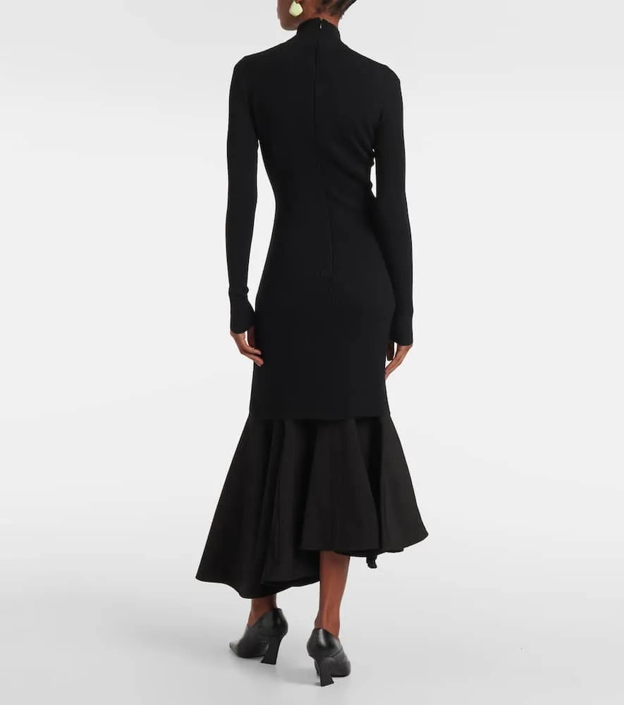 Bottega Veneta Ruffled midi dress