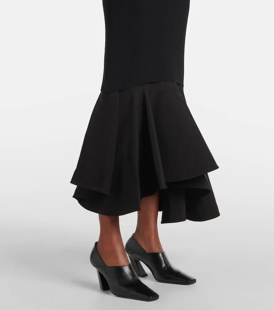 Bottega Veneta Ruffled midi dress