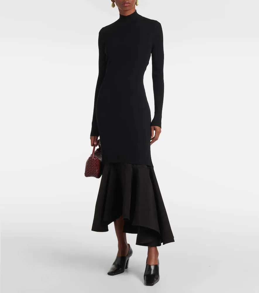 Bottega Veneta Ruffled midi dress