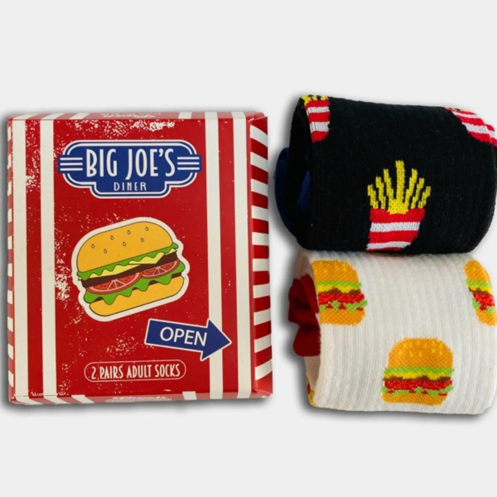 Boxt Socks Unisex Burger 2 pcs