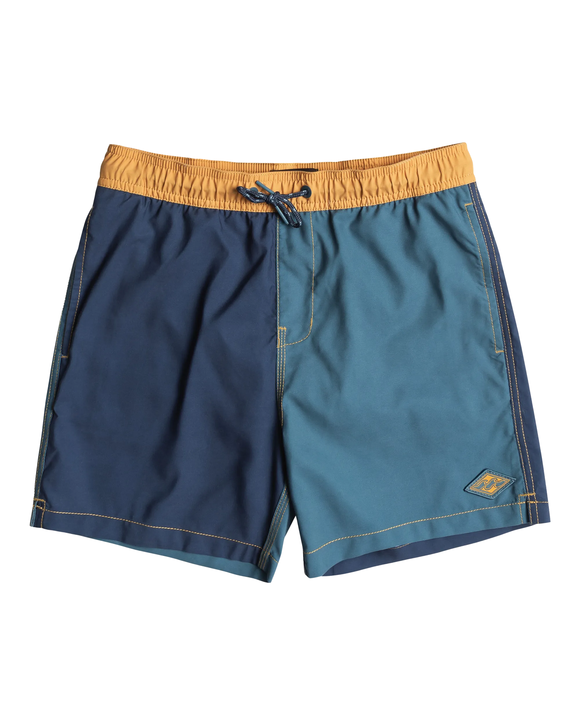 Boys All Day Interchange Volley Shorts in Denim Blue