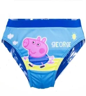 Boys Official Peppa Pig Swimming Trunks Swim Shorts