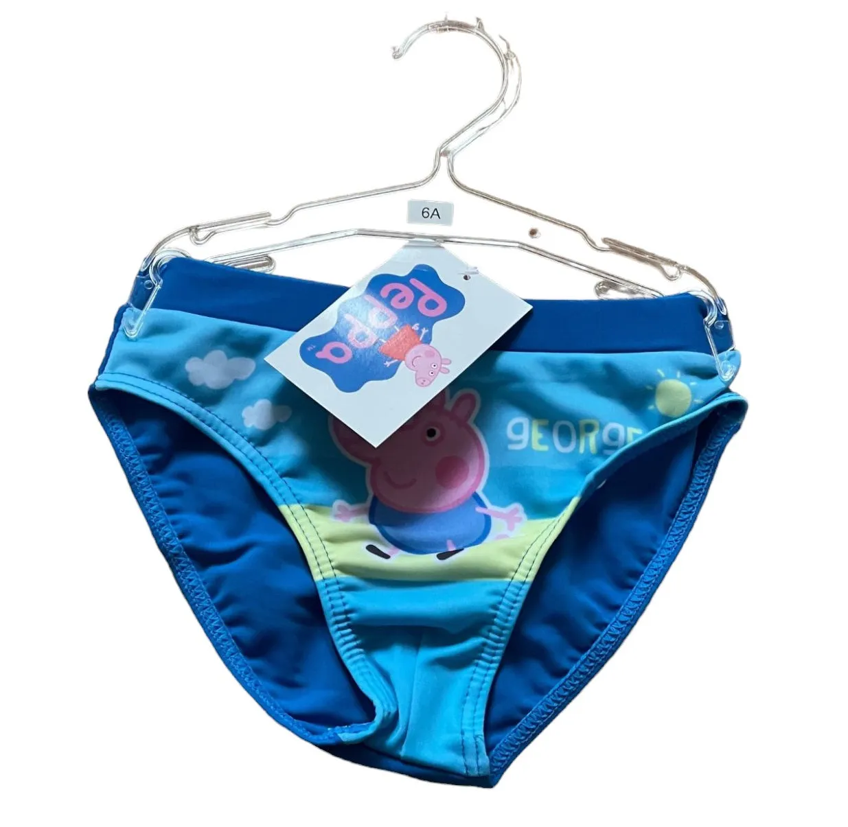 Boys Official Peppa Pig Swimming Trunks Swim Shorts
