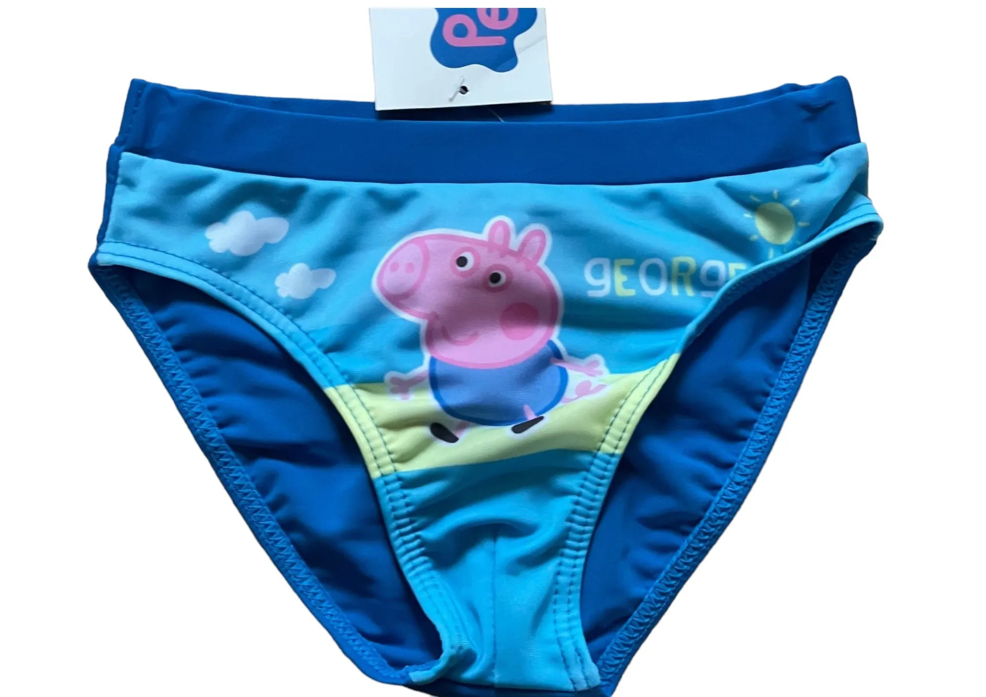 Boys Official Peppa Pig Swimming Trunks Swim Shorts