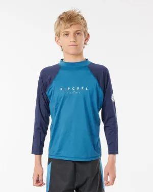 Boys Shockwaves L/Sl Uv Rashvest