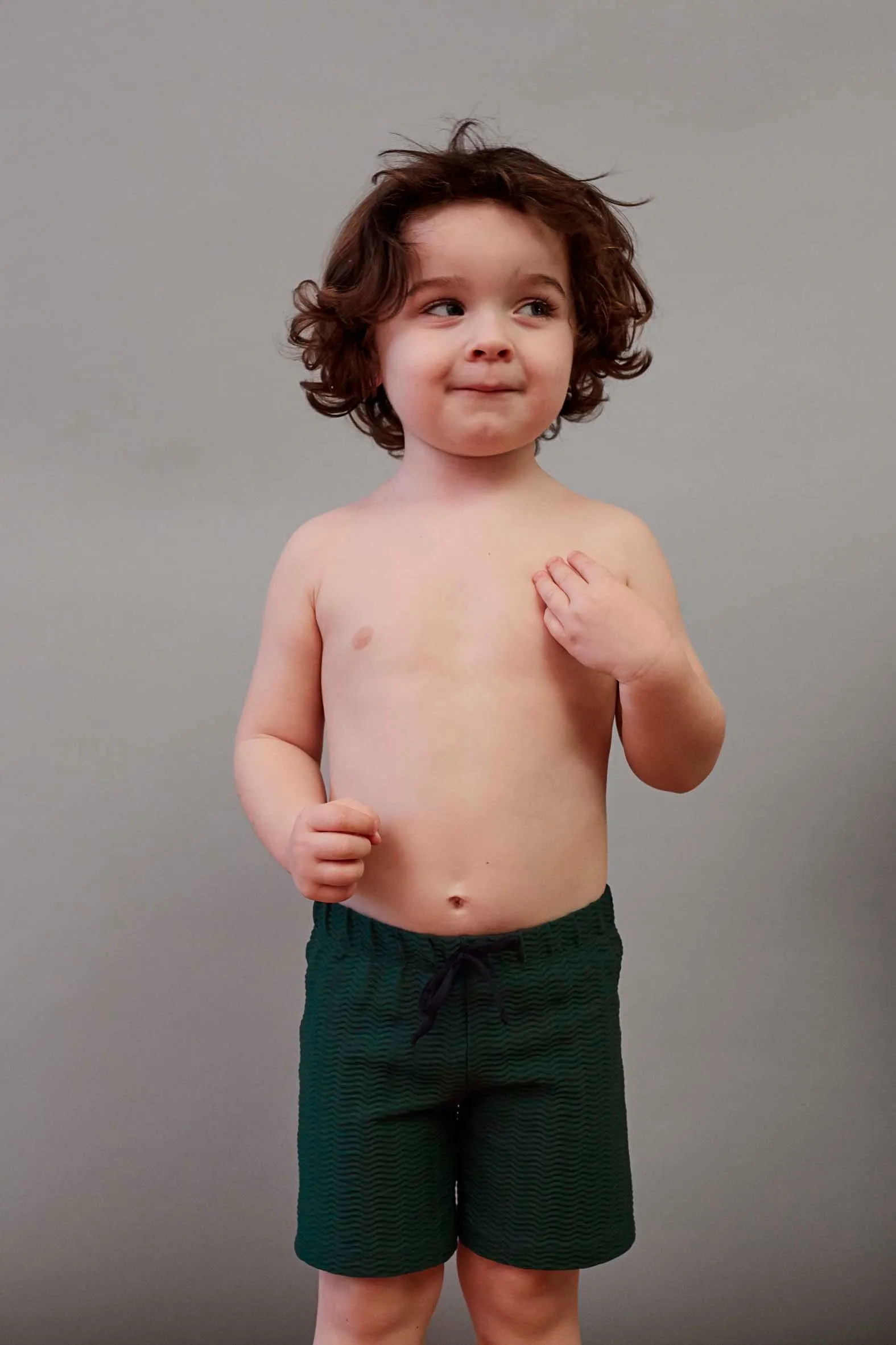 BOYS' SWIM SHORTS | Green Waves