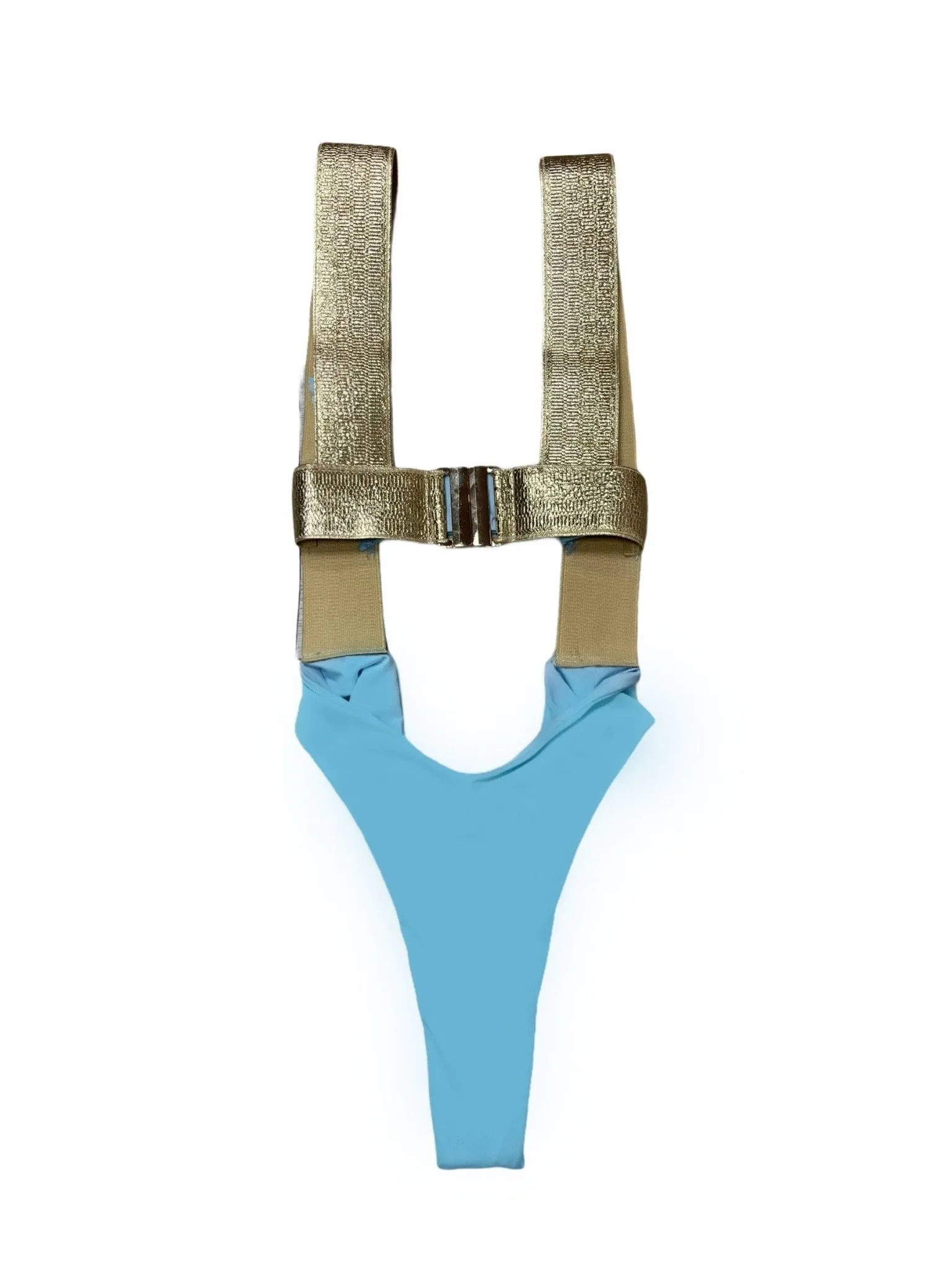 Brick Of Gold Monokini (Baby Blue)