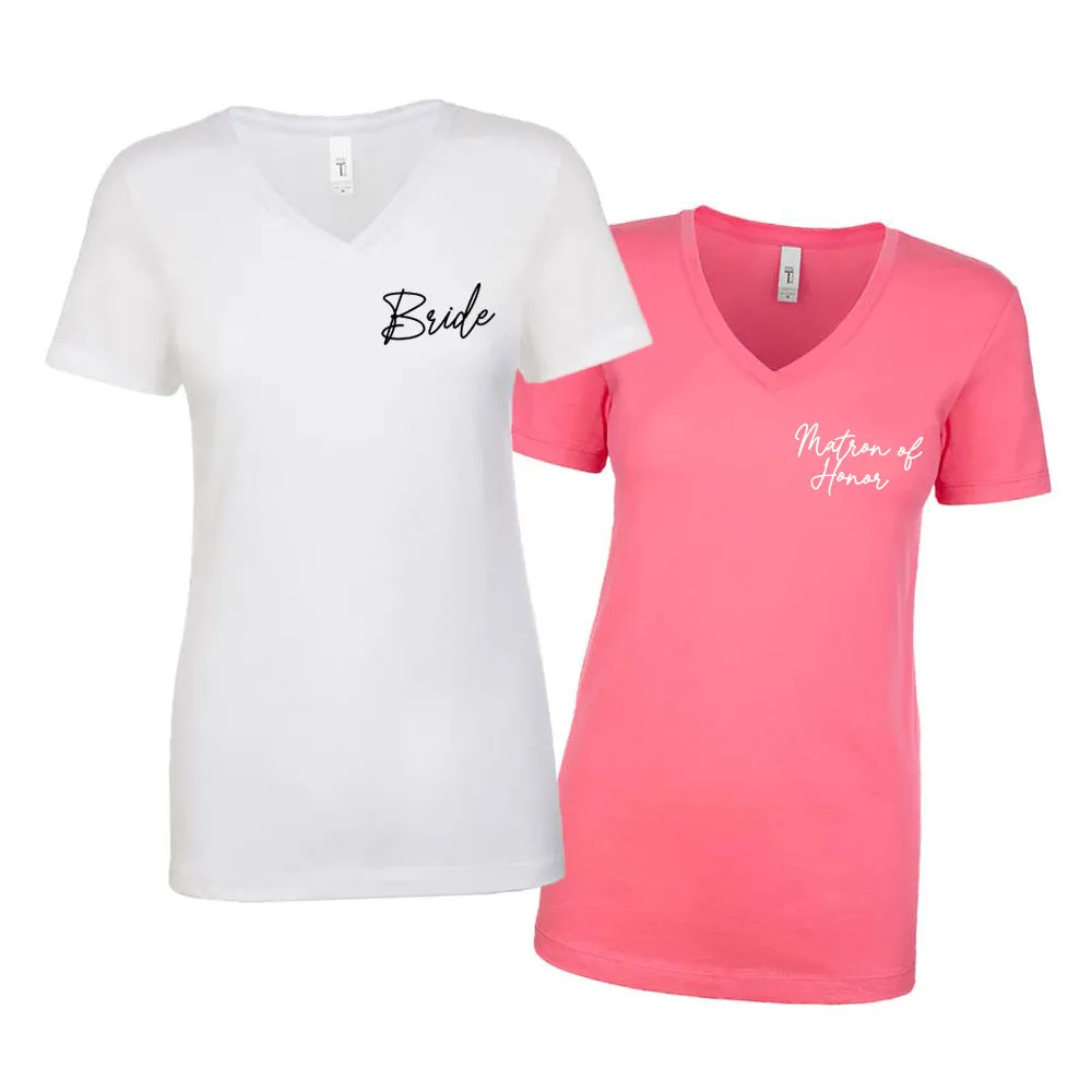 Bride, Matron of Honor Sweatshirt