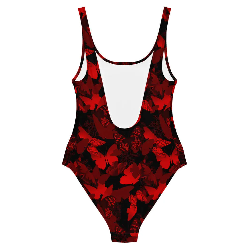 Butterfly One-Piece Swimsuit