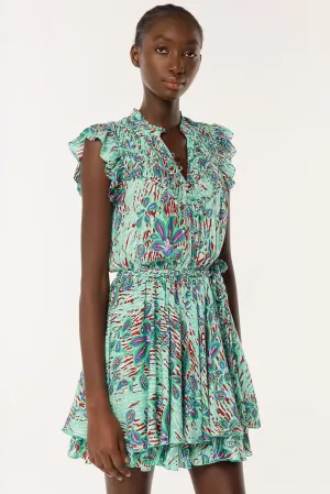 Callie Mini Dress in Mint