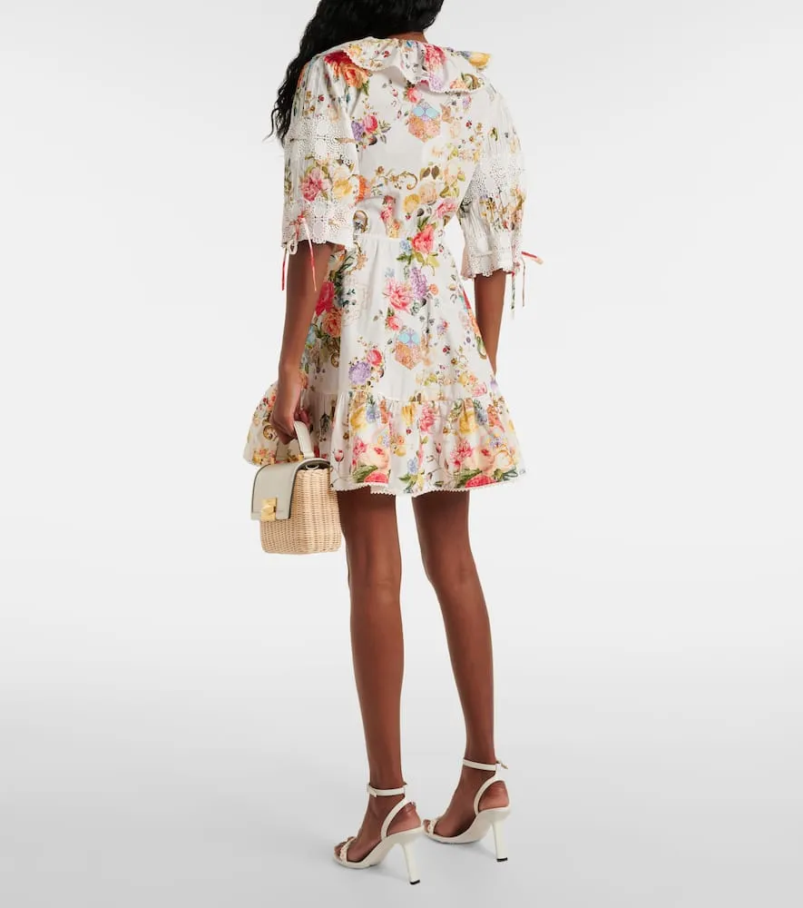 Camilla Sew Yesterday floral cotton wrap dress