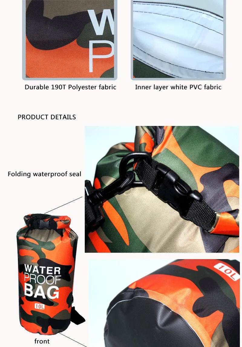 Camo Waterproof Dry Bag (WP-07)