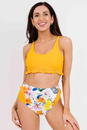 Canary Crush Yellow Bikini Set