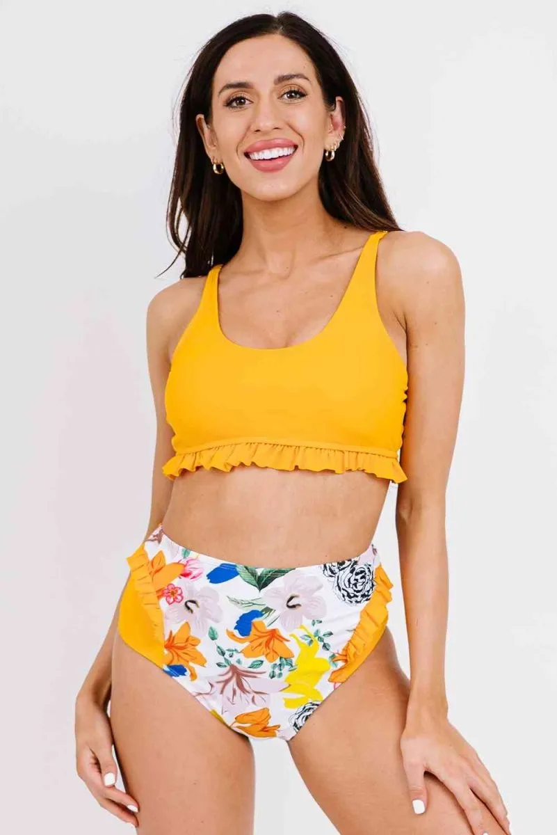 Canary Crush Yellow Bikini Set