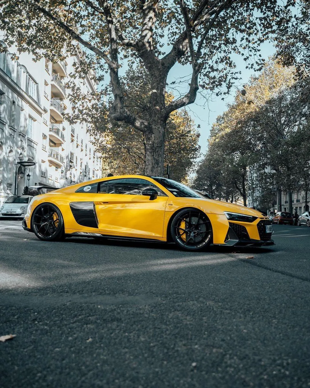 Capristo Style Carbon Fiber Side Skirts - Audi R8 V10 Gen 2 Facelift