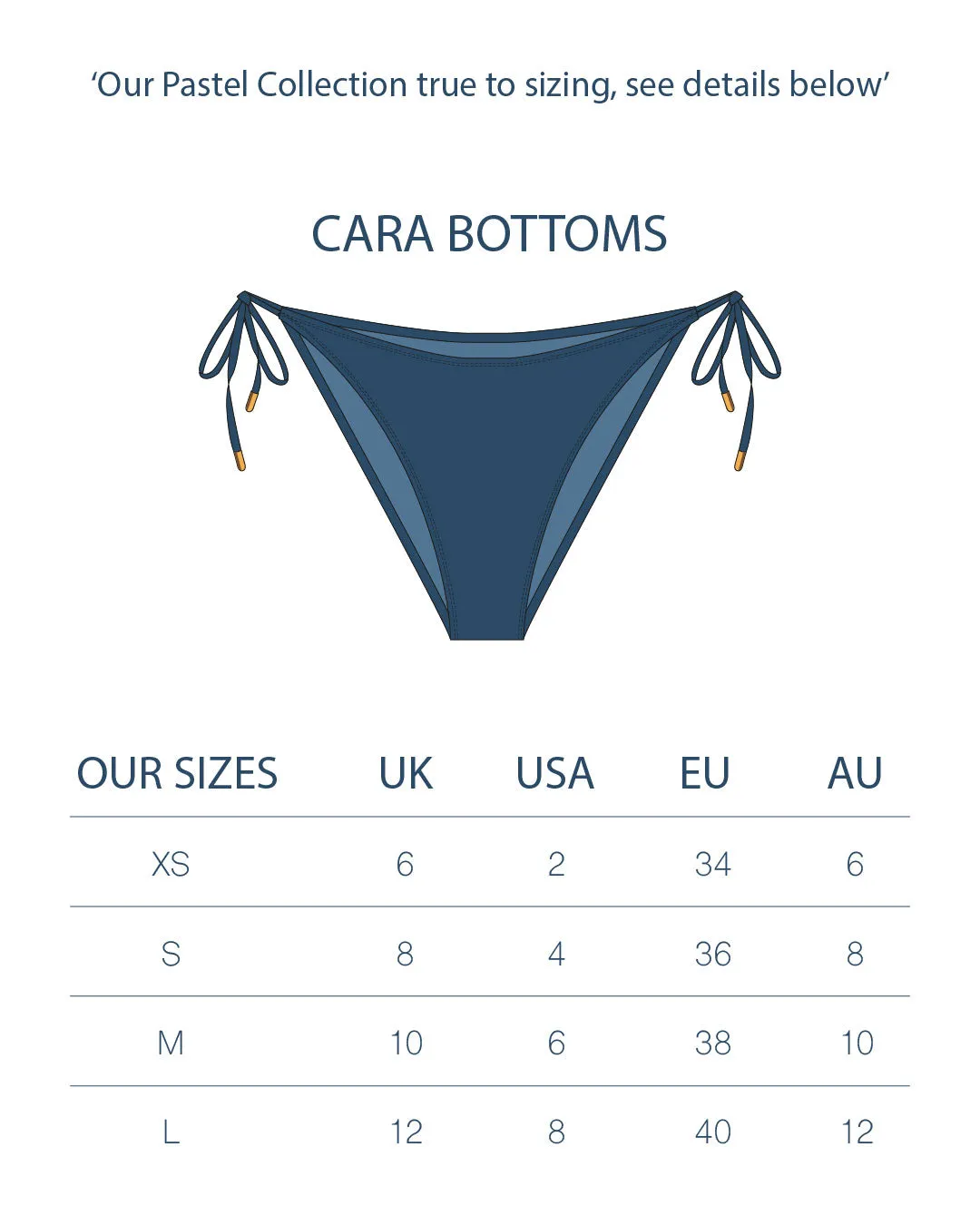 Cara Bottoms -  Pastel Yellow
