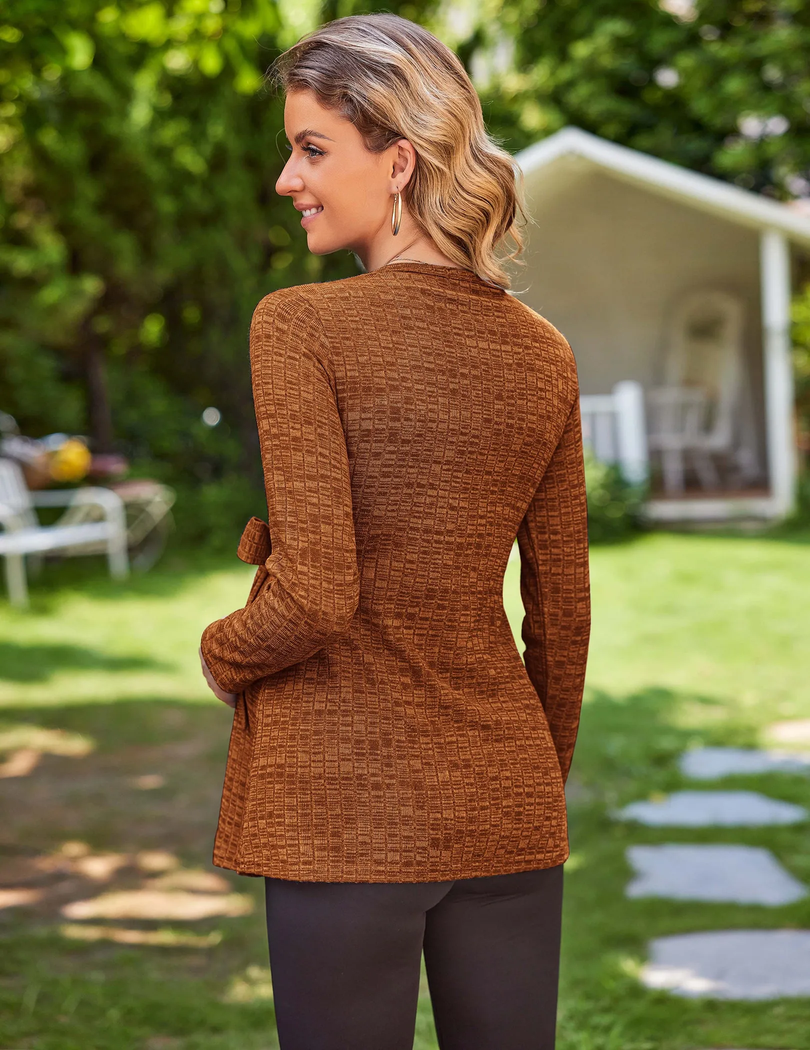 Casual Maternity Ribbed Knit Top (US Only)